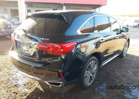 2017 Acura Mdx Technology Pkg from USA, damaged, VIN 5FRYD4H53HB003100